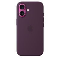 Чехол силиконовый чехол Silicone Case с MagSafe для iPhone 16, "Plum"