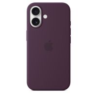 Чехол силиконовый чехол Silicone Case с MagSafe для iPhone 16, "Plum"