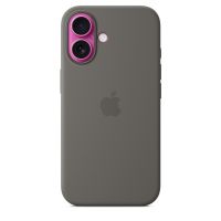 Чехол силиконовый чехол Silicone Case с MagSafe для iPhone 16, "Stone Gray"