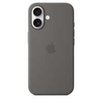 Чехол силиконовый чехол Silicone Case с MagSafe для iPhone 16, "Stone Gray"
