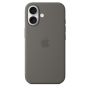 Чехол силиконовый чехол Silicone Case с MagSafe для iPhone 16, "Stone Gray"