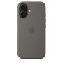 Чехол силиконовый чехол Silicone Case с MagSafe для iPhone 16, "Stone Gray"