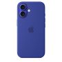 Чехол силиконовый чехол Silicone Case с MagSafe для iPhone 16, "Ultramarine"