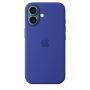 Чехол силиконовый чехол Silicone Case с MagSafe для iPhone 16, "Ultramarine"