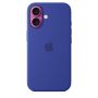 Чехол силиконовый чехол Silicone Case с MagSafe для iPhone 16, "Ultramarine"