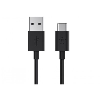 Кабель USB-A на USB-C, 1 метр, черный