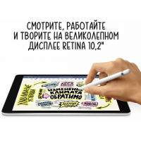 Планшет Apple iPad 10,2" (2021) Wi-Fi  64 ГБ «серый космос»