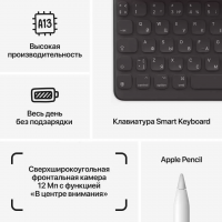 Планшет Apple iPad 10,2" (2021) Wi-Fi  64 ГБ «серый космос»