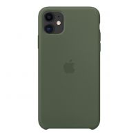 Чехол для iPhone 11 Silicone Case силиконовый цвета хаки