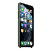 Чехол для iPhone 11 Silicone Case силиконовый цвета хаки