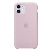 Чехол для iPhone 11 Silicone Case силиконовый сиреневый