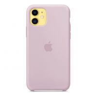 Чехол для iPhone 11 Silicone Case силиконовый сиреневый