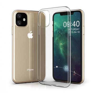 Прозрачный силиконовый чехол для iPhone 11