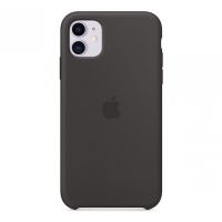 Черный силиконовый чехол для iPhone 11 Silicone Case