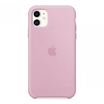Пудровый силиконовый чехол для iPhone 11 Silicone Case