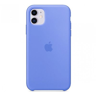 Светло-синий силиконовый чехол для iPhone 11 Silicone Case