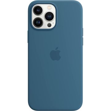 Чехол Silicone Case для iPhone 13 Pro Max, cиликон, "голубая сойка"