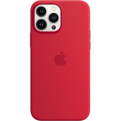 Чехол Silicone Case для iPhone 13 Pro Max, cиликон, (PRODUCT)RED