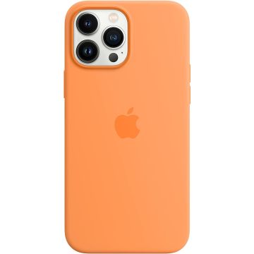 Чехол Silicone Case для iPhone 13 Pro Max, cиликон, "золото-оранжевый"