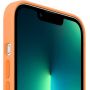 Чехол Silicone Case для iPhone 13 Pro Max, cиликон, "золото-оранжевый"