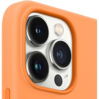 Чехол Silicone Case для iPhone 13 Pro Max, cиликон, "золото-оранжевый"