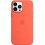 Чехол Silicone Case для iPhone 13 Pro Max, cиликон, "нектарин"