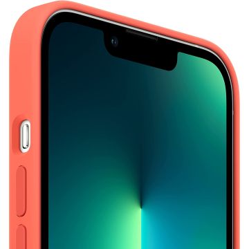 Чехол Silicone Case для iPhone 13 Pro Max, cиликон, "нектарин"