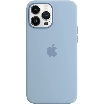 Чехол Silicone Case для iPhone 13 Pro Max, cиликон, "синий туман"