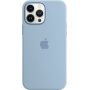 Чехол Silicone Case для iPhone 13 Pro Max, cиликон, "синий туман"
