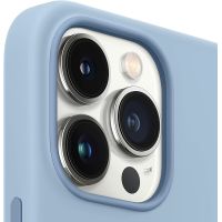 Чехол Silicone Case для iPhone 13 Pro Max, cиликон, "синий туман"