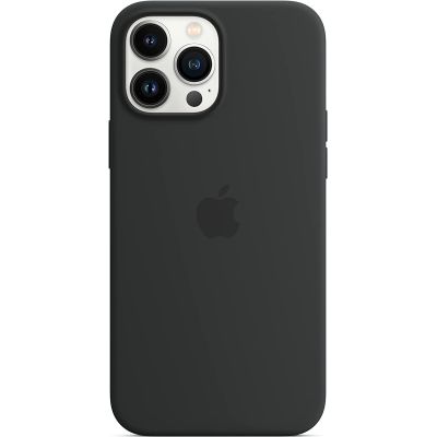 Чехол Silicone Case для iPhone 13 Pro Max, cиликон, "тёмная ночь"