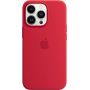Чехол Silicone Case для iPhone 13 Pro, cиликон, (Product) RED