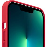 Чехол Silicone Case для iPhone 13 Pro, cиликон, (Product) RED