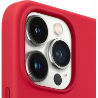 Чехол Silicone Case для iPhone 13 Pro, cиликон, (Product) RED