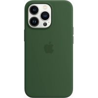 Чехол Silicone Case для iPhone 13 Pro, cиликон, "клевер"