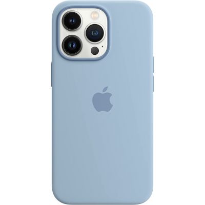 Чехол Silicone Case для iPhone 13 Pro, cиликон, "синий туман"