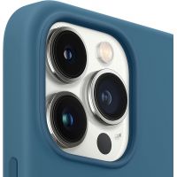 Чехол Silicone Case для iPhone 13 Pro, cиликон, "голубая сойка"