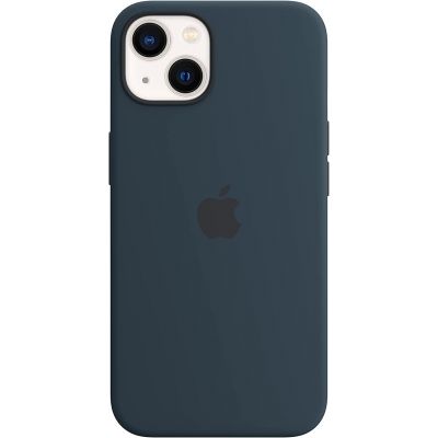 Чехол Silicone Case для iPhone 13 mini, cиликон, "голубая бездна"