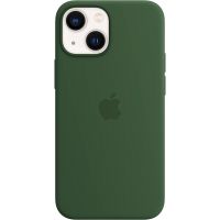 Чехол Silicone Case для iPhone 13, cиликон, "клевер"