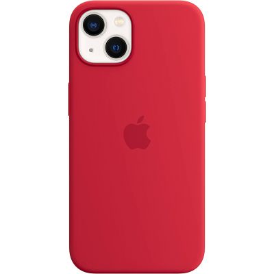 Чехол Silicone Case для iPhone 13 mini, cиликон, (Product) RED