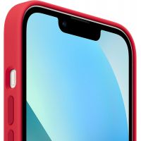 Чехол Silicone Case для iPhone 13, cиликон, (Product) RED