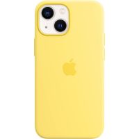 Чехол Silicone Case для iPhone 13, cиликон, "лимонный"
