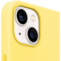 Чехол Silicone Case для iPhone 13, cиликон, "лимонный"