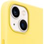 Чехол Silicone Case для iPhone 13, cиликон, "лимонный"