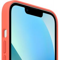 Чехол Silicone Case для iPhone 13, cиликон, "нектарин"