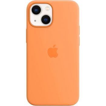 Чехол Silicone Case для iPhone 13, cиликон, "золотисто-оранжевый"