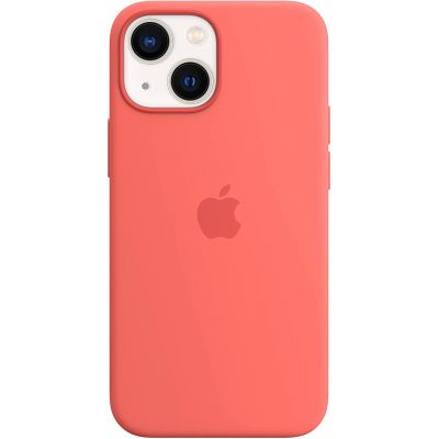 Чехол Silicone Case для iPhone 13 mini, cиликон, "розовый помело"