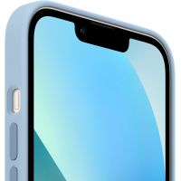 Чехол Silicone Case для iPhone 13, cиликон, "синий туман"