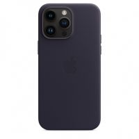 Кожаный чехол для iPhone 14 Pro с MagSafe - Фиолетовый
