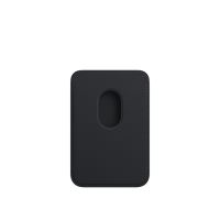 Кожаный кошелёк для iPhone 15 Pro с MagSafe - Тёмная ночь